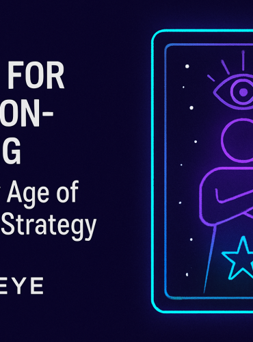 Modern AI-inspired tarot imagery symbolizing intuition and data in harmony — Futureye Blog.